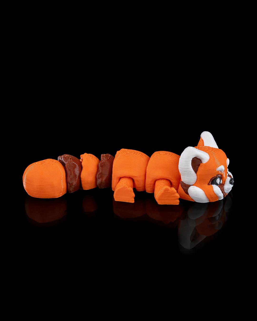 Red Panda Fidget Toy 3D Print– Articulating and Fun!