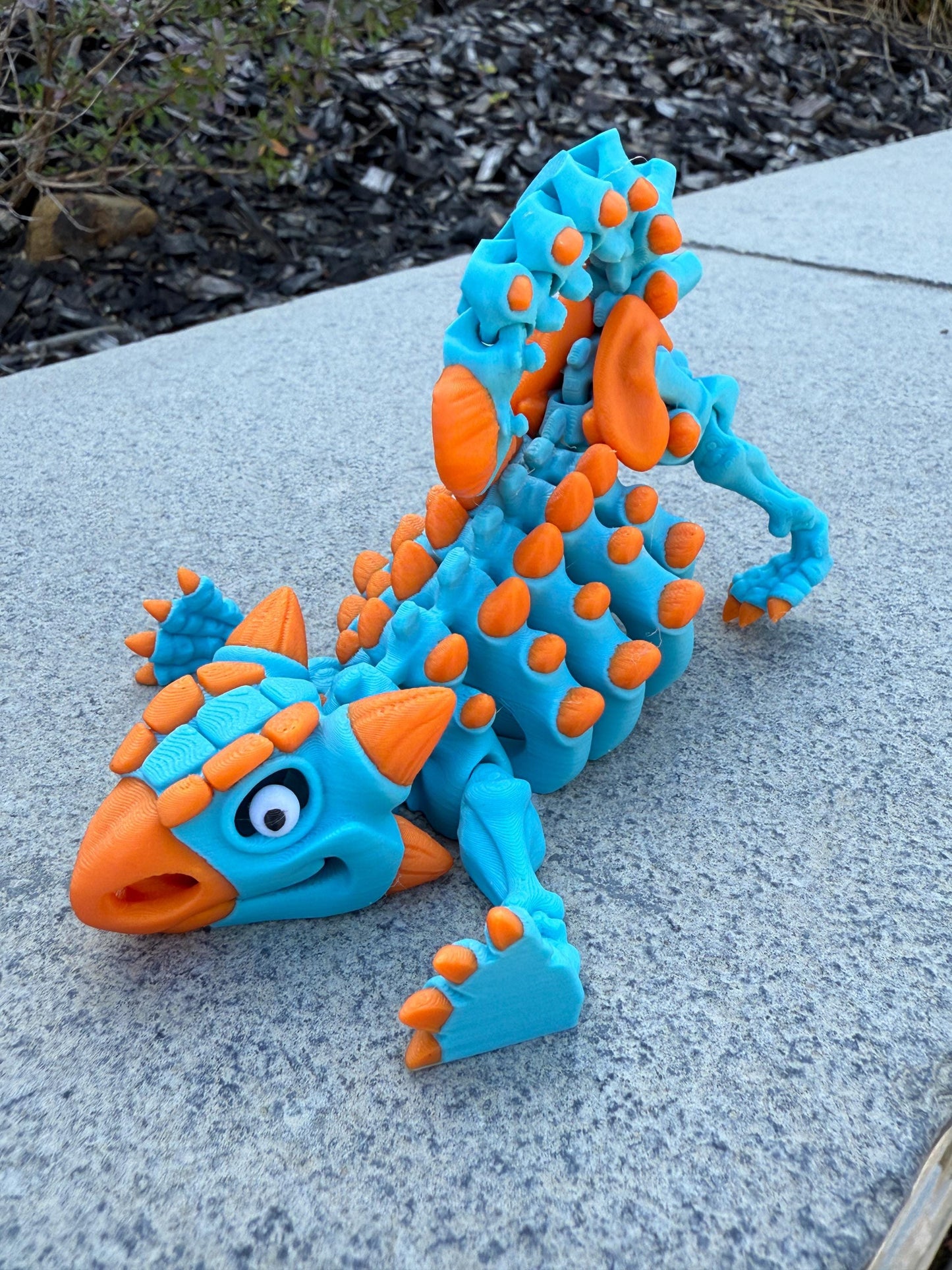 Flexi Dinosaur Skeleton 3D Print, Articulating and Lots of Fun