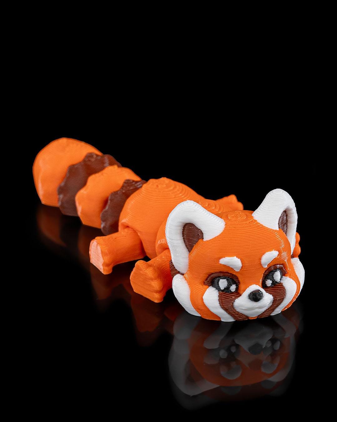 Red Panda Fidget Toy 3D Print– Articulating and Fun!