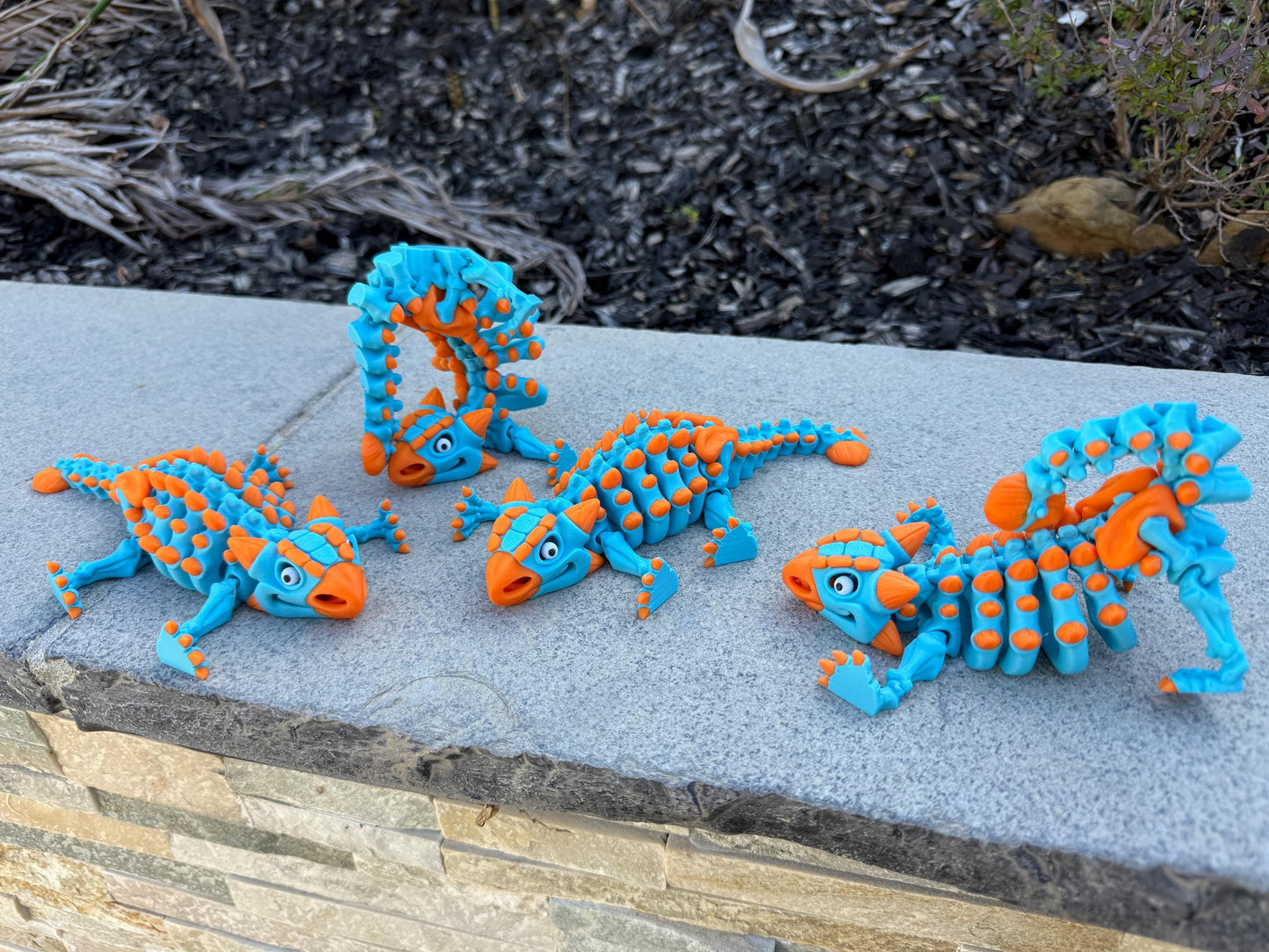 Flexi Dinosaur Skeleton 3D Print, Articulating and Lots of Fun